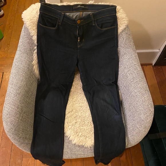 J Brand high rise skinny jeans - size 25 - Picture 3 of 5